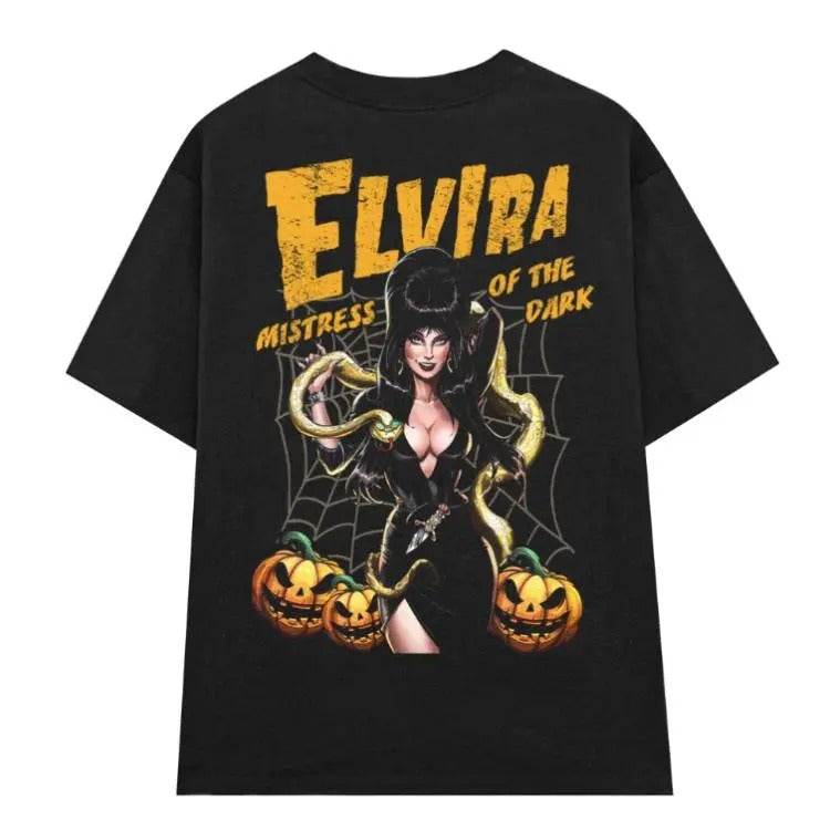 Elvira T-Shirt,Oversize, Unisex T-shirt, All Size, Vinatge tee Menswear Top Hoodie, Sweatshirt | PureTeeCo.com