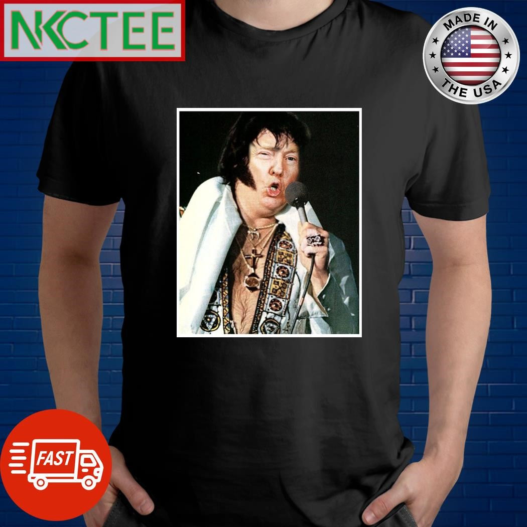 Elvis Presley Donald Trump shirt