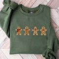Embroidered Gingerbread Cookies Sweatshirt - Gingerbread Christmas Embroidered Sweatshirt - Funny Christmas - Xmas Gift...