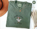 Embroidered Mama Silly Goose Shirt, Coffee Lover Mom Sweatshirt, Funny Goose Gift for Mom Shirt, New Pregnancy...