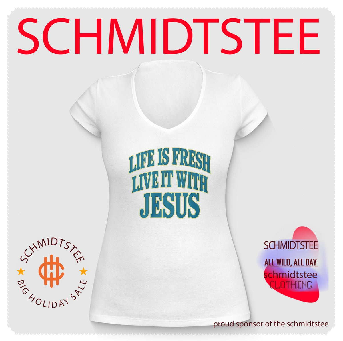 Emeka Egbuka Life Is Fresh Live It With Jesus shirt