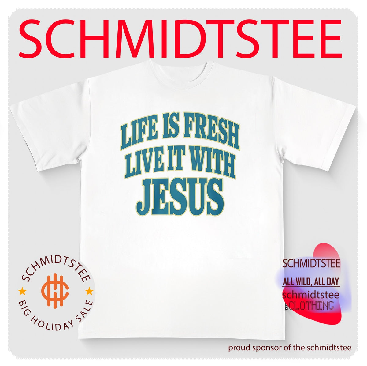Emeka Egbuka Life Is Fresh Live It With Jesus shirt
