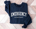 Emergency Department Nurse Sweatshirt, ER Nurse Sweater, Emergency Medicine Nurse Shirt, Emergency Nurse Shirt, Nursing...
