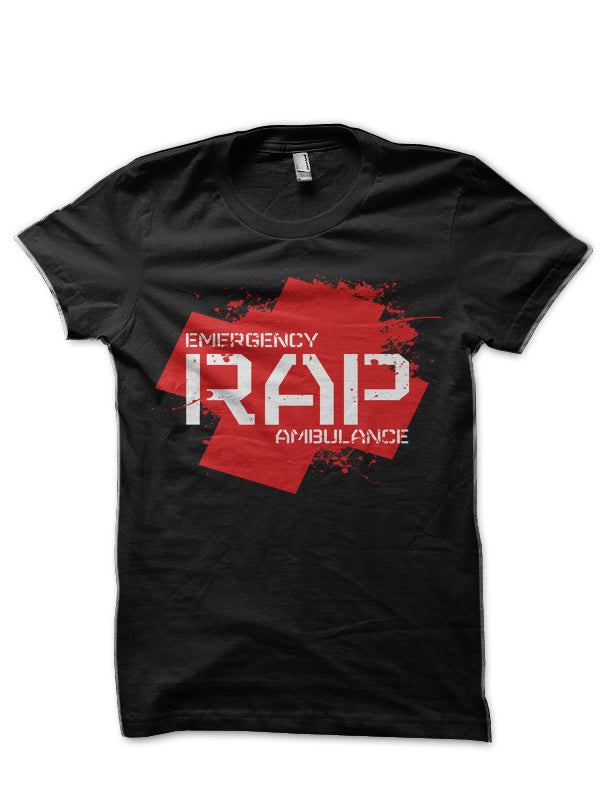 Emergency Rap Anbulance Black T-Shirt Hoodie, Sweatshirt | PureTeeCo.com