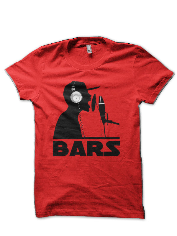 Bars-Eminem Red  T-Shirt Hoodie, Sweatshirt | PureTeeCo.com