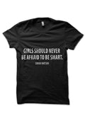 Emma Watson Black T-Shirt Style001 Hoodie, Sweatshirt | PureTeeCo.com