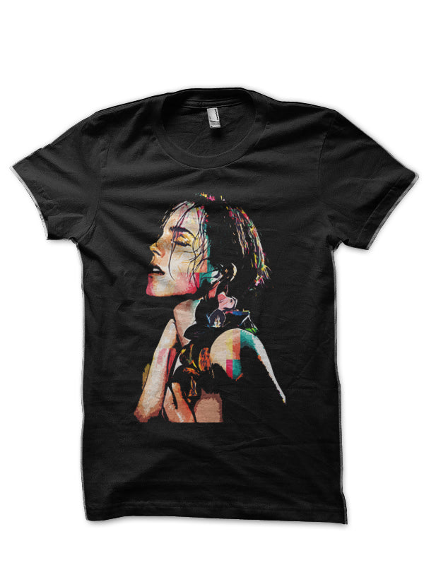 Emma Watson Black T-Shirt Hoodie, Sweatshirt | PureTeeCo.com