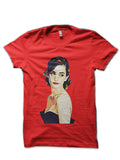 Emma Watson Red T-Shirt Hoodie, Sweatshirt | PureTeeCo.com