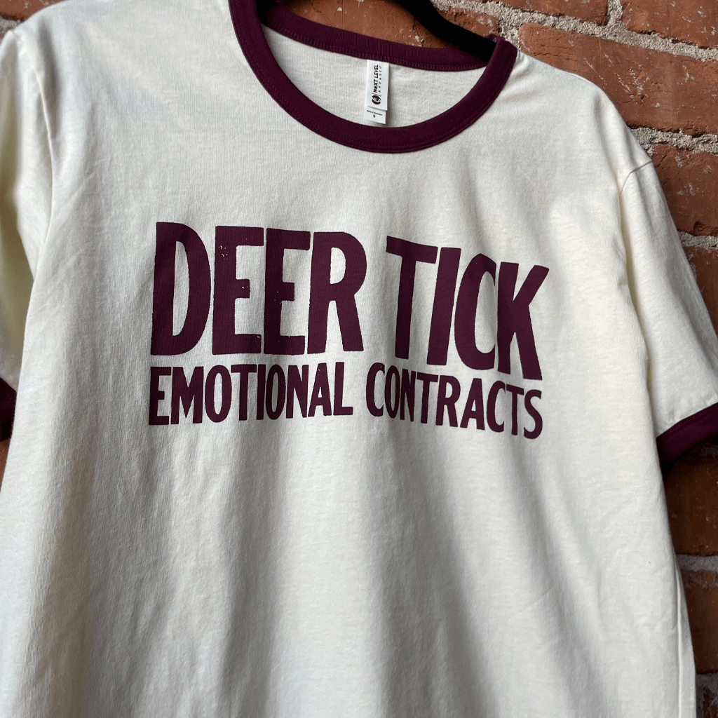 Emotional Contracts Ringer T-Shirt Hoodie, Sweatshirt | PureTeeCo.com (Image 2)
