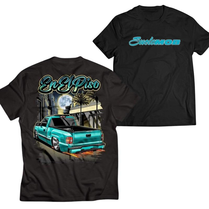 En El Piso 2.0 Car Graphic Hoodie, Men's Car Enthusiast Hoodie, Casual Automotive Apparel, Ideal Gift for Car Lovers...
