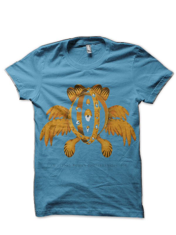 End of Days, Garfieldiel Jon Light BlueT-Shirt Hoodie, Sweatshirt | PureTeeCo.com