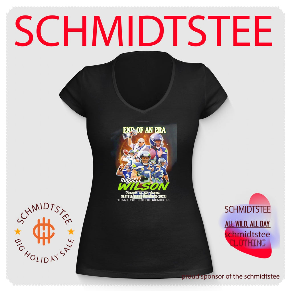 End of an era Russell Wilson forever in our hearts thank you for the memories shirt