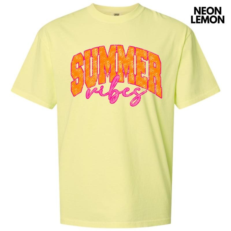 Energetic Summer Vibes Comfort Colors T-Shirt 'NLB' Hoodie, Sweatshirt | PureTeeCo.com