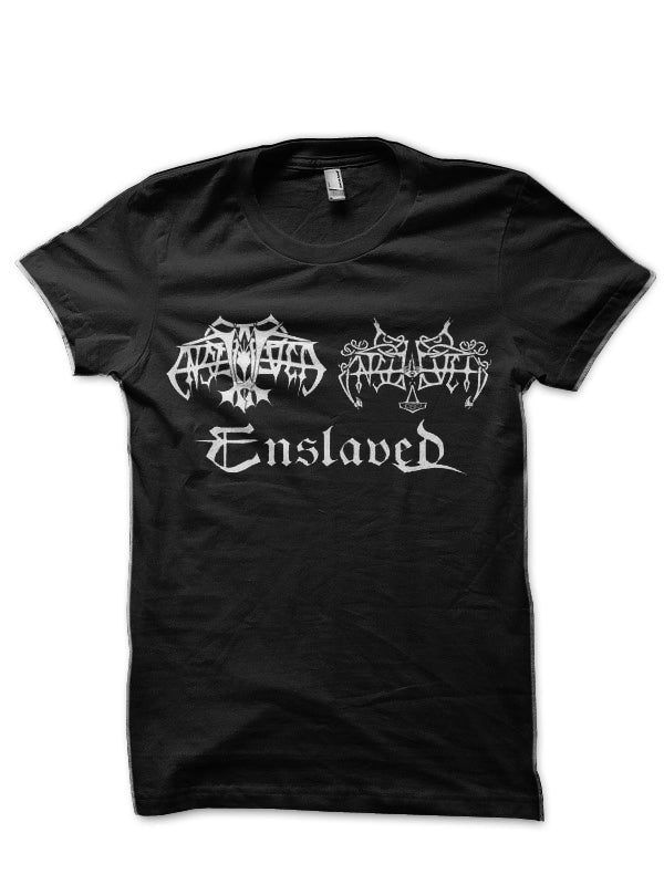 Enslaved Black T-Shirt Style002 Hoodie, Sweatshirt | PureTeeCo.com