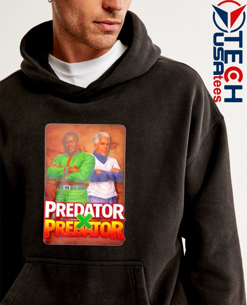 Epstein and Diddy Predator X Predator shirt