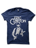 Eric Clapton Navy Blue T-Shirt Hoodie, Sweatshirt | PureTeeCo.com