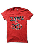 Eric Clapton Red T-Shirt Hoodie, Sweatshirt | PureTeeCo.com