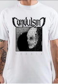 Errata Convulsing White T-Shirt Hoodie, Sweatshirt | PureTeeCo.com