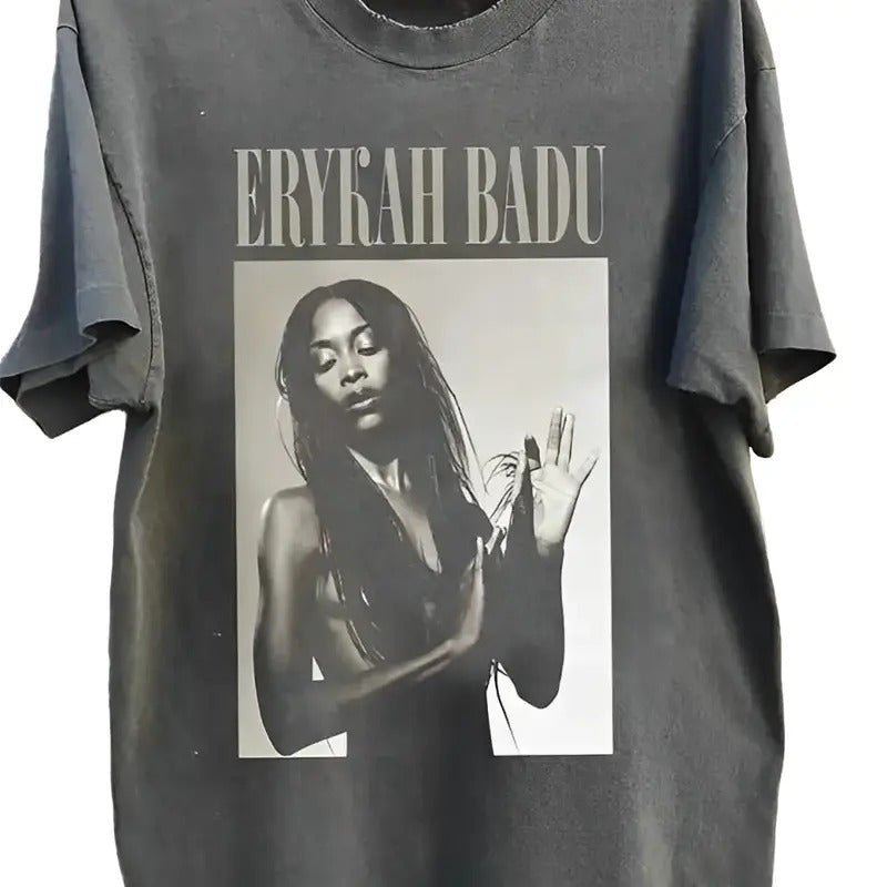 Erykah Badu Collection For Men Women Unisex S to 5XL T-shirt Cotton Menswear Cotton Menswear Top Print Tshirt Streetwear...