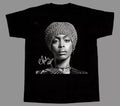 Erykah Badu Signature T-Shirt Short Sleeve Cotton Black Women Men Hoodie, Sweatshirt | PureTeeCo.com