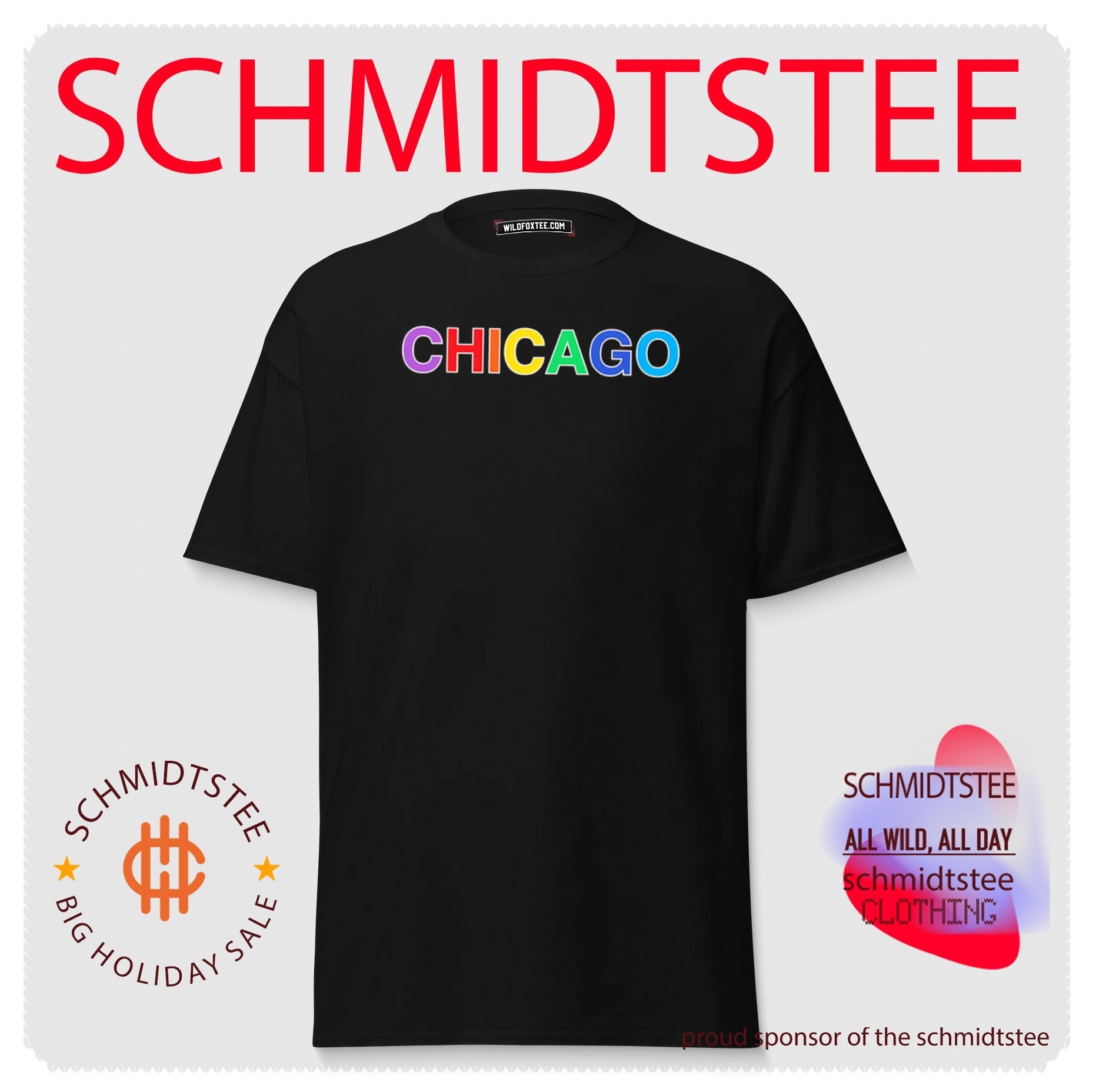 Chicago Pride Rainbow 2026 shirt