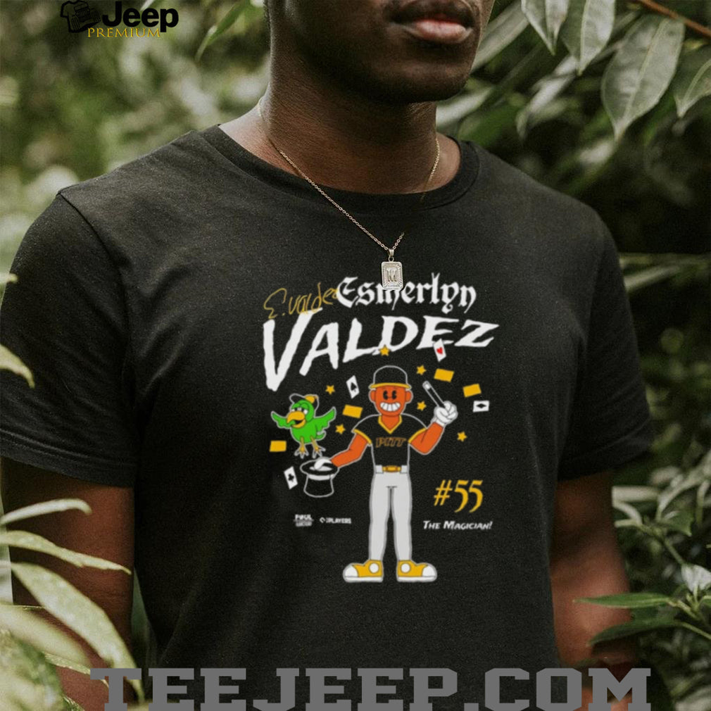 Esmerlyn Valdez Pittsburgh Pirates Animated Players signature shirt