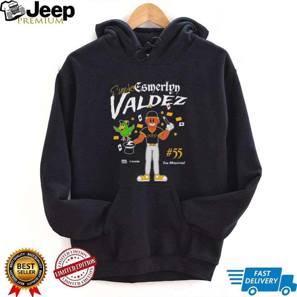 Esmerlyn Valdez Pittsburgh Pirates Animated Players signature shirt