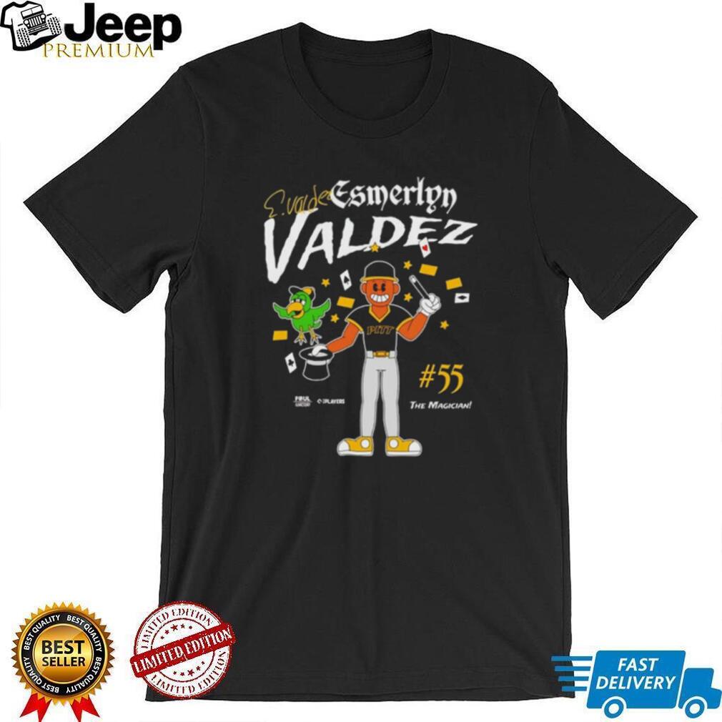 Esmerlyn Valdez Pittsburgh Pirates Animated Players signature shirt