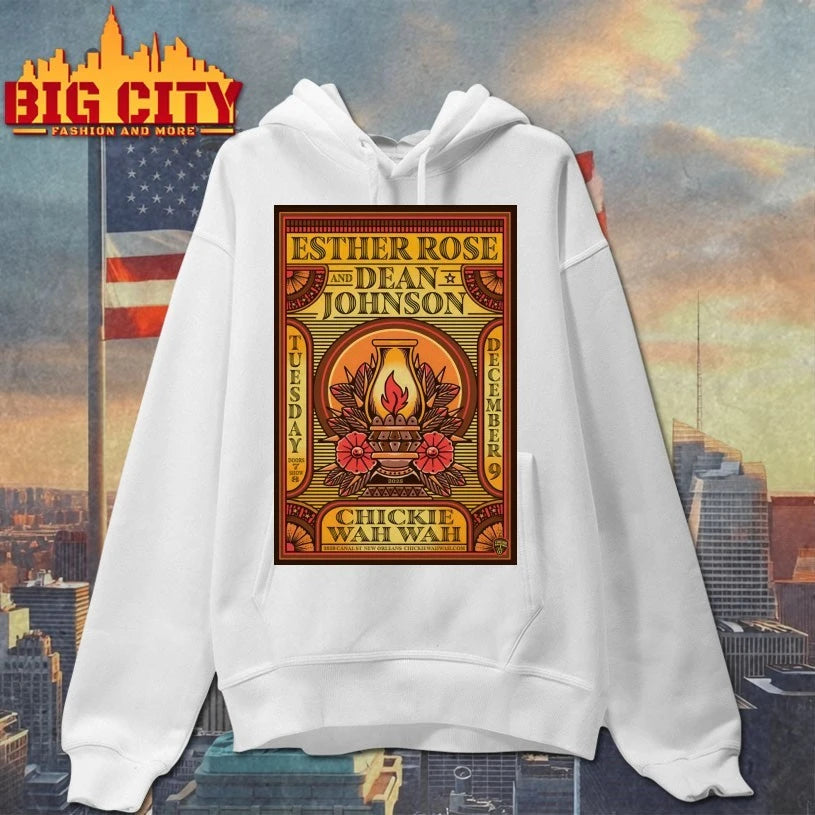 Esther Rose And Dean Johnson In New Orleans LA On Dec 9 2025 Poster shirt