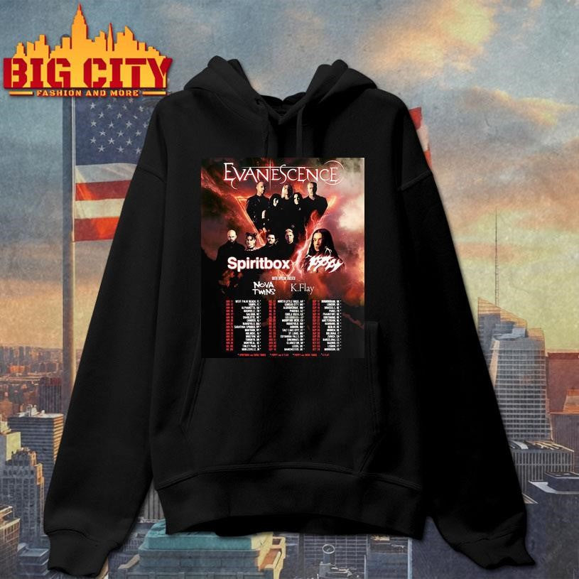 Evanescence 2026 The Big Comeback Shirt