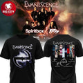 Evanescence 2026 World Tour North America Europe And UK Two Sided Shirt