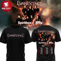 Evanescence 2026 World Tour Spiritbox Poppy Celebrating Two Sided Shirt