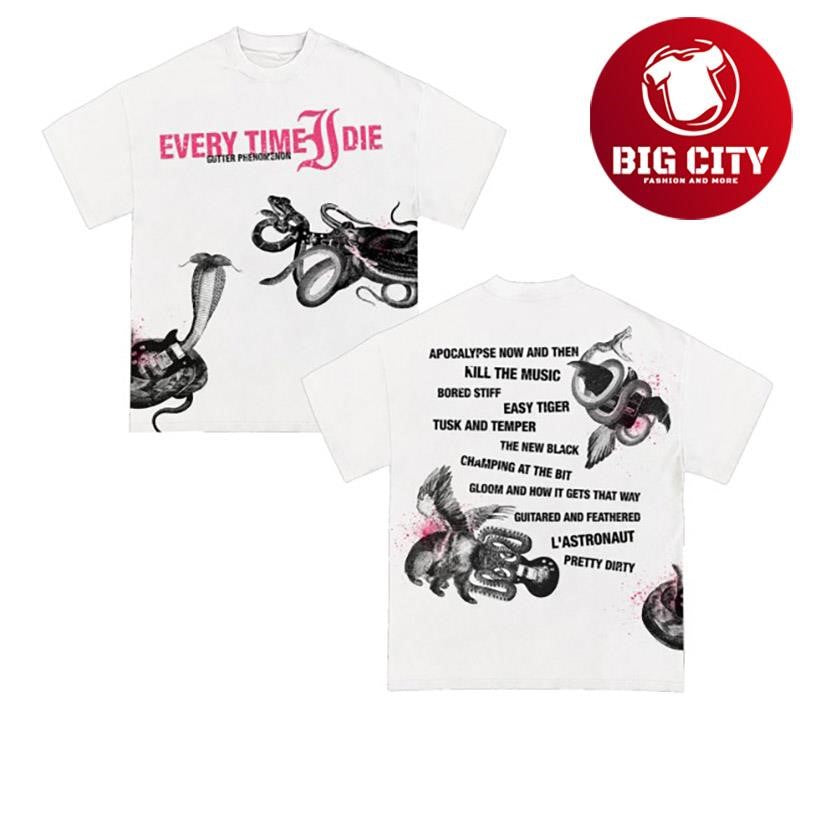 Every Time I Die Gutter Jumbo Print Two Sided Shirt