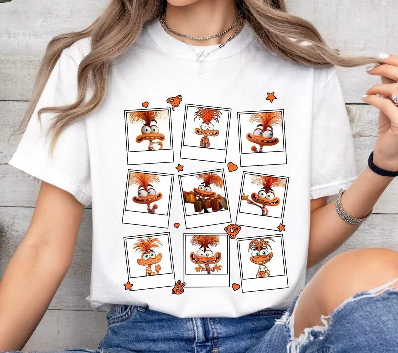Everything Is Fine Anxiety Inside Out 2 Shirt, Inside Out Anxiety Shirt, Inside Out Merch Shirt, Emotions Shirt, Gift...