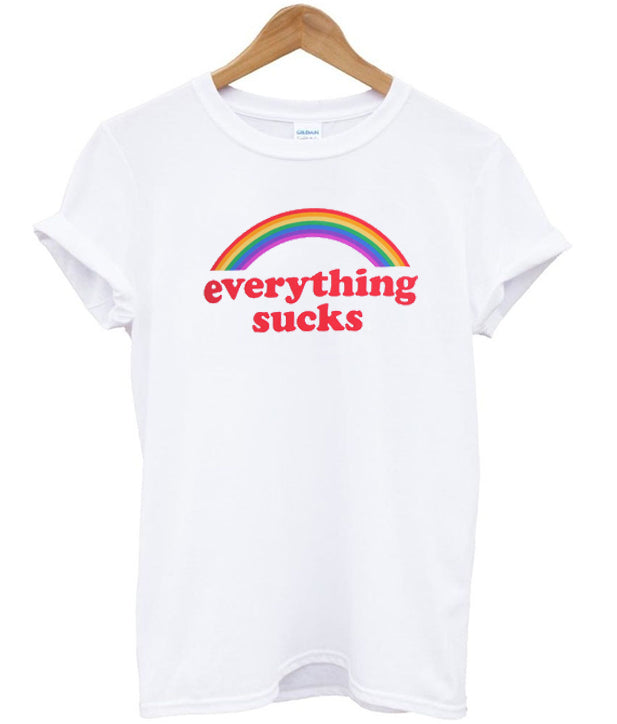 Everything Sucks T-shirt Hoodie, Sweatshirt | PureTeeCo.com