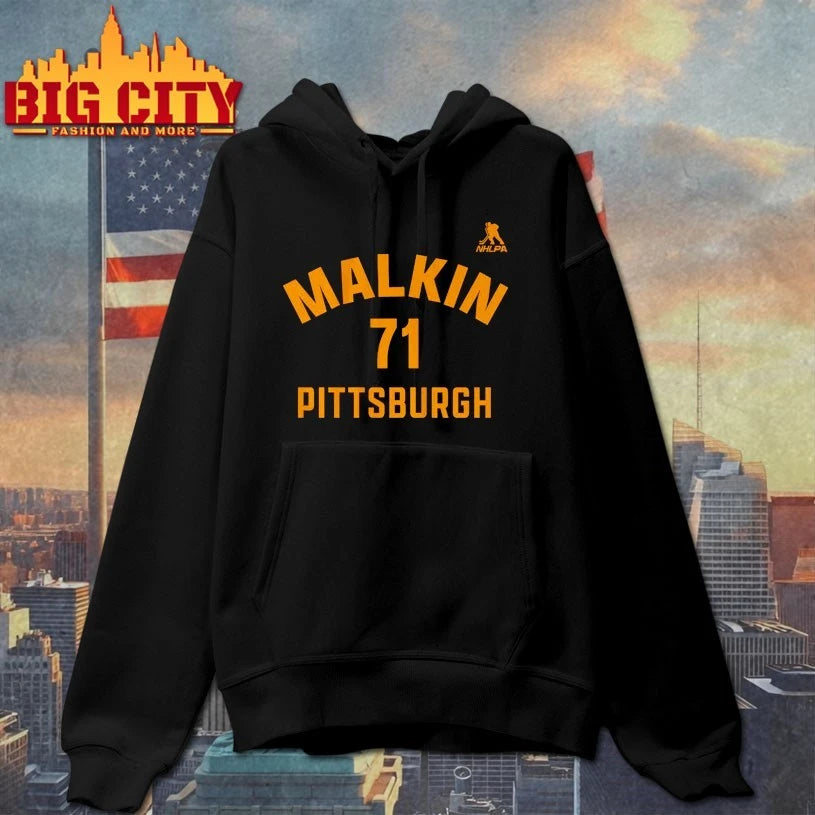 Evgeni Malkin Pittsburgh Name &amp; Number shirt