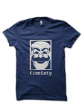 F Society Navy Blue T-Shirt Hoodie, Sweatshirt | PureTeeCo.com