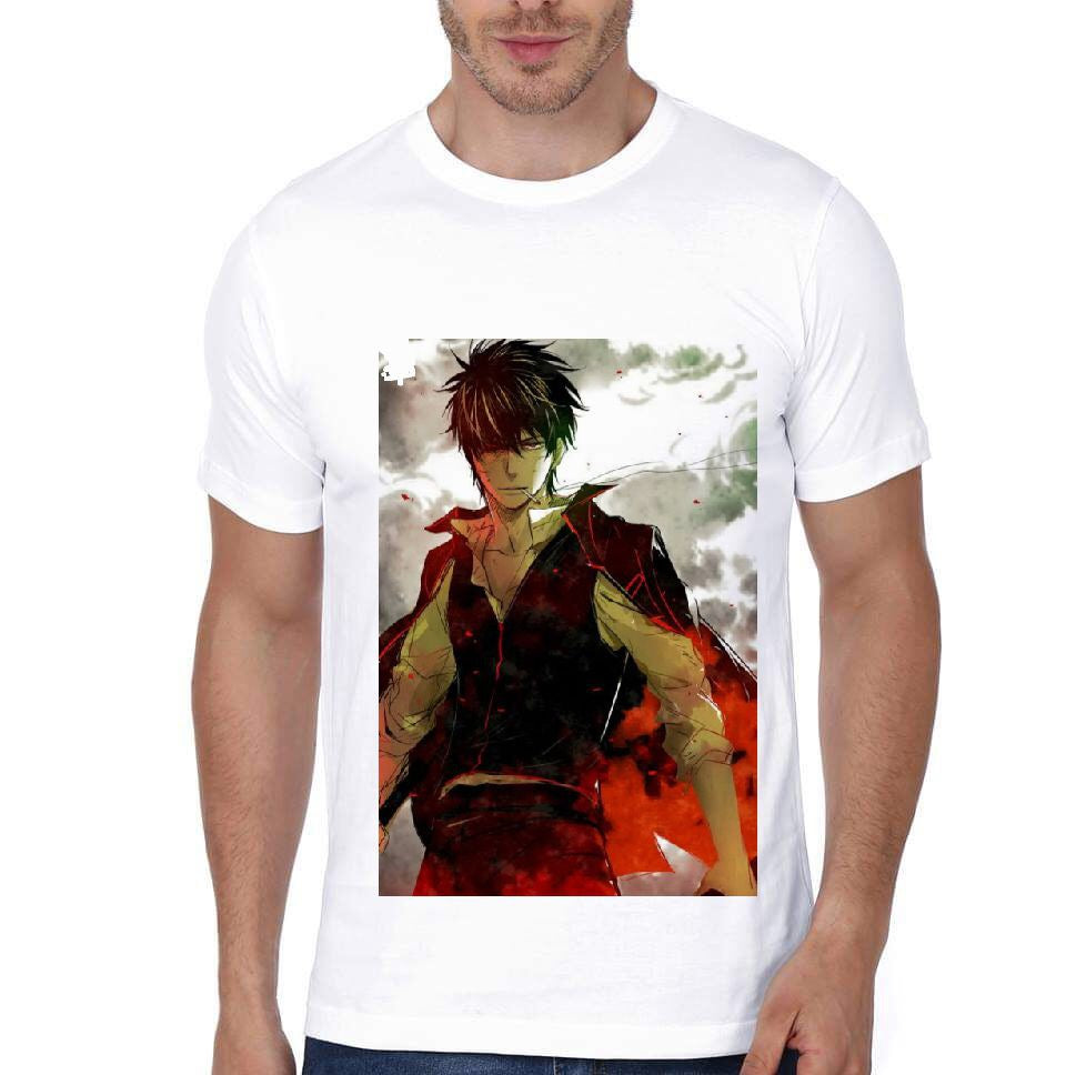 Hijikata Toshiro White T-Shirt Hoodie, Sweatshirt | PureTeeCo.com
