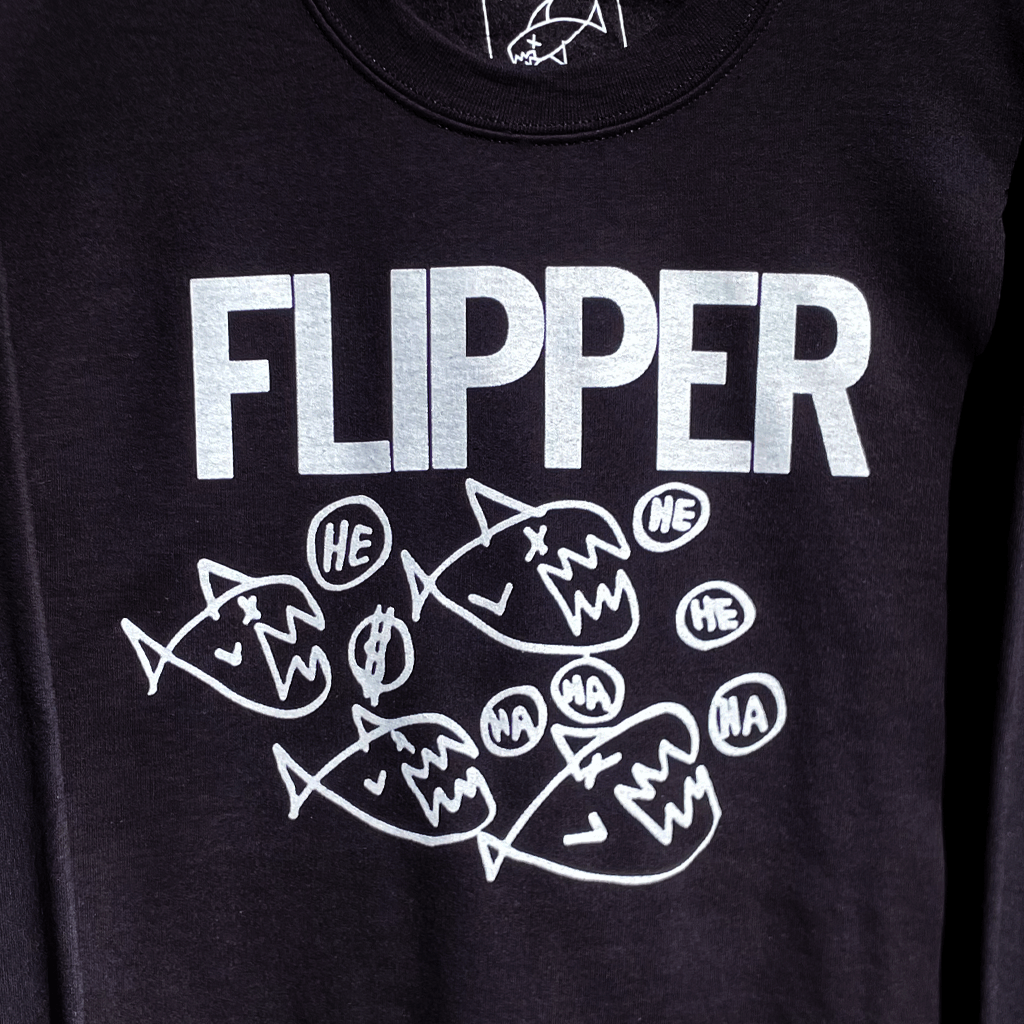 Flipper "1982 Vintage" Sweatshirt T-Shirts, Hoodie | PureTeeCo.com (Image 2)