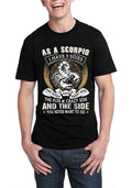 Scorpio Zodiac Black T-Shirt Hoodie, Sweatshirt | PureTeeCo.com