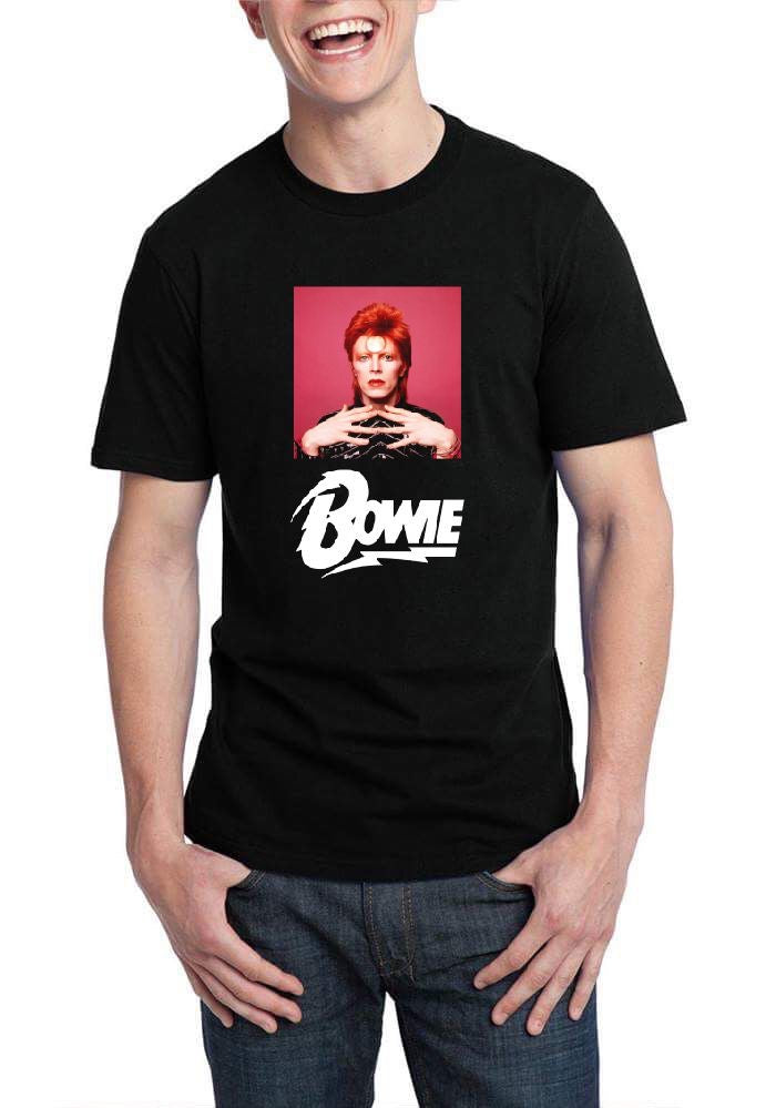 David Bowie Black T-Shirt Style001 Hoodie, Sweatshirt | PureTeeCo.com