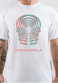 Tame Impala White T-Shirt Hoodie, Sweatshirt | PureTeeCo.com