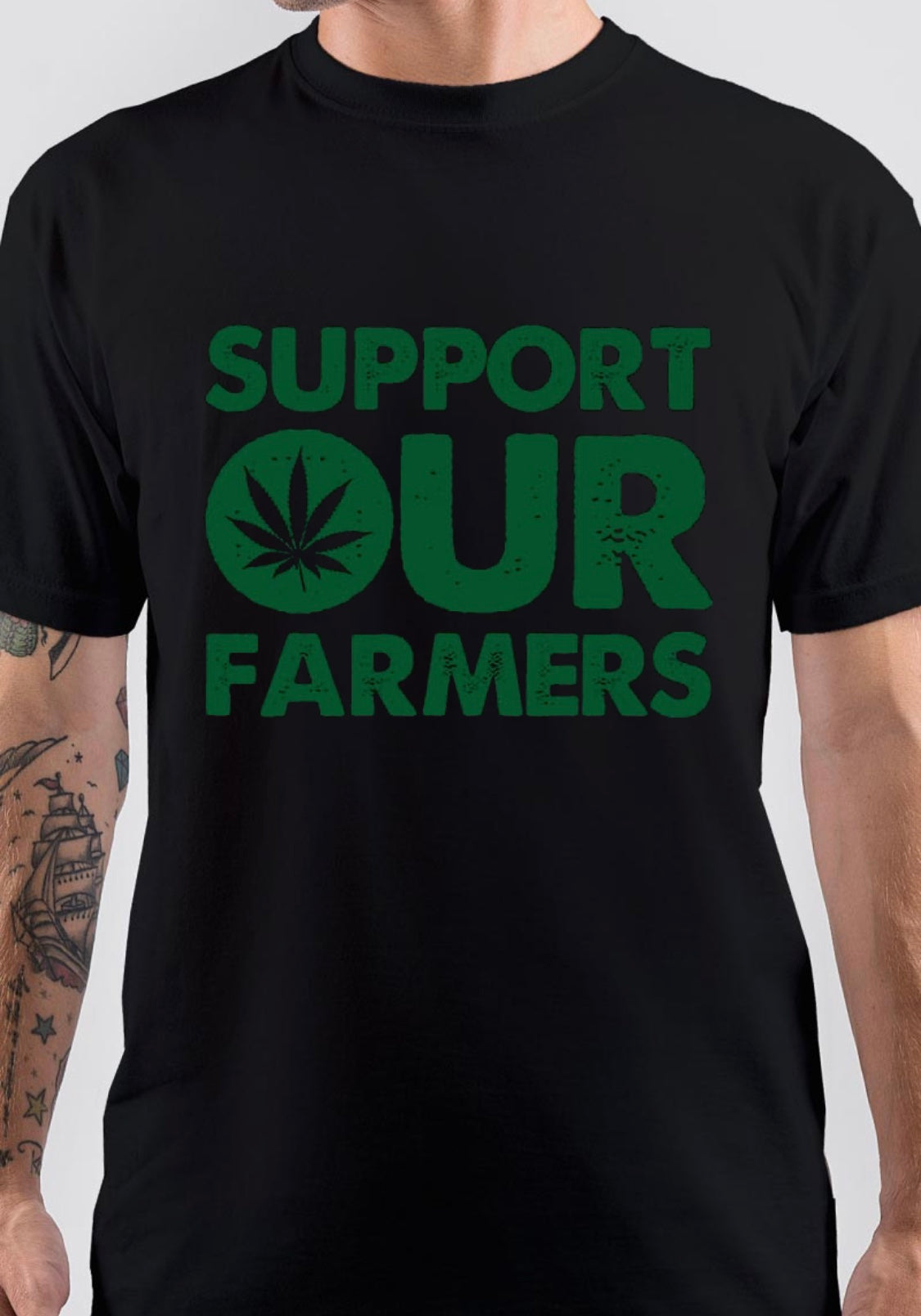 Support Our Farmers T-Shirt Hoodie, Sweatshirt | PureTeeCo.com