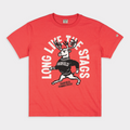 Long Live the Stags Vintage Heavyweight Tee Hoodie, Sweatshirt | PureTeeCo.com (Image 1)