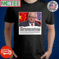 FBI probed Tim Walz close ties to Chinese Communist party including annual sanctioned trips to China shirt
