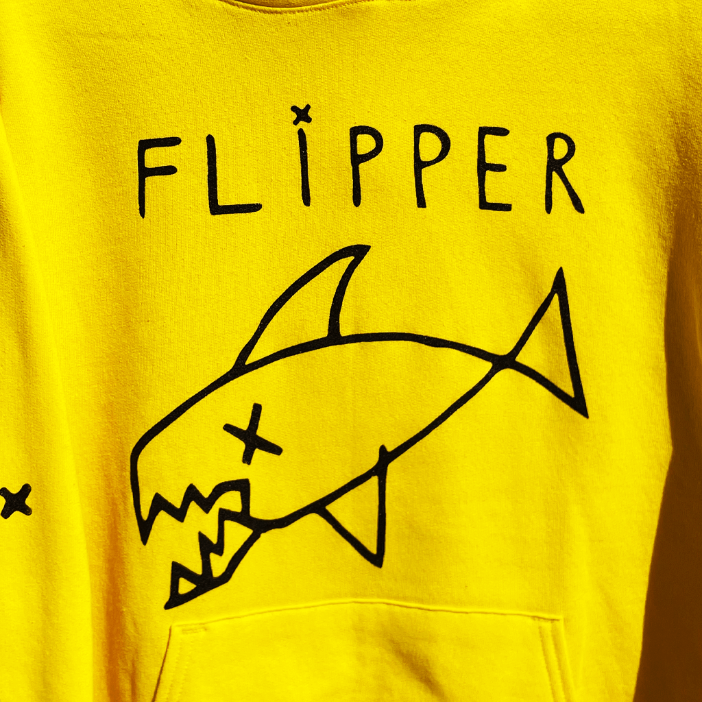 Flipper Long Fish Yellow Hoodie T-Shirts, Sweatshirt | PureTeeCo.com (Image 2)