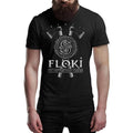 FLOKI Viking T-Shirt Victory Or Valhalla Tee Shirt Norway Norse Mythology Viking Shirt Unisex Warrior style 02 Hoodie,...
