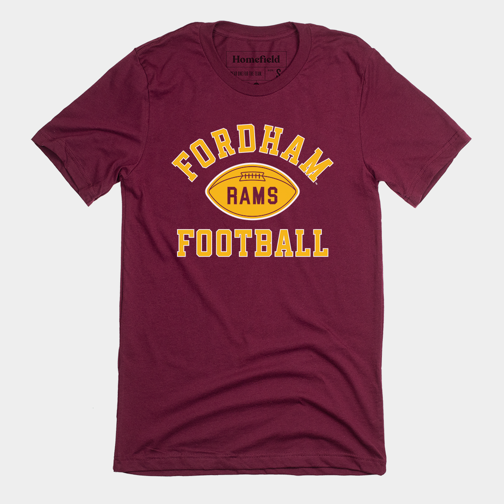 Fordham Football Tee Hoodie, Sweatshirt | PureTeeCo.com