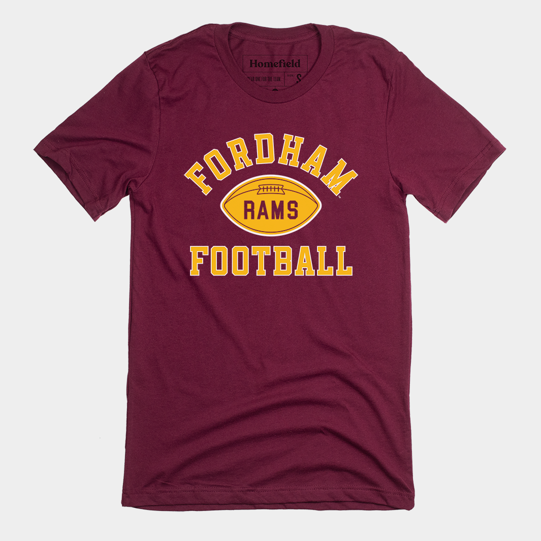 Fordham Football Tee Hoodie, Sweatshirt | PureTeeCo.com