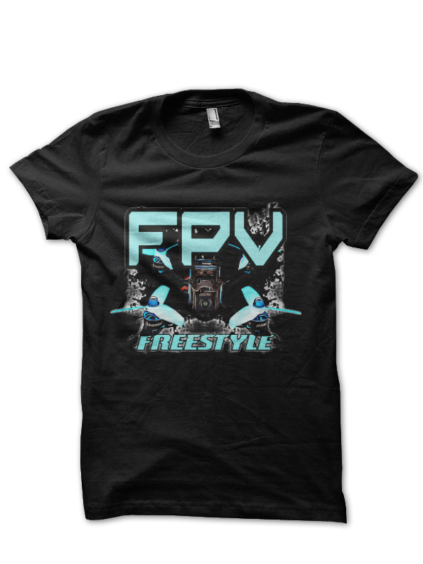 FPV Drone Simulator T-Shirt Style003 Hoodie, Sweatshirt | PureTeeCo.com